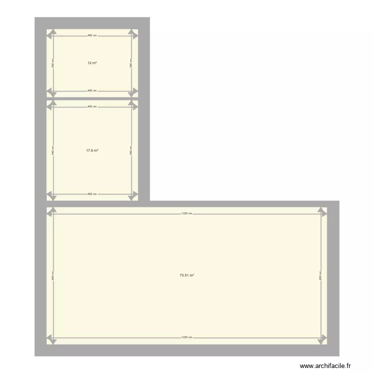 Appartement. Plan de 