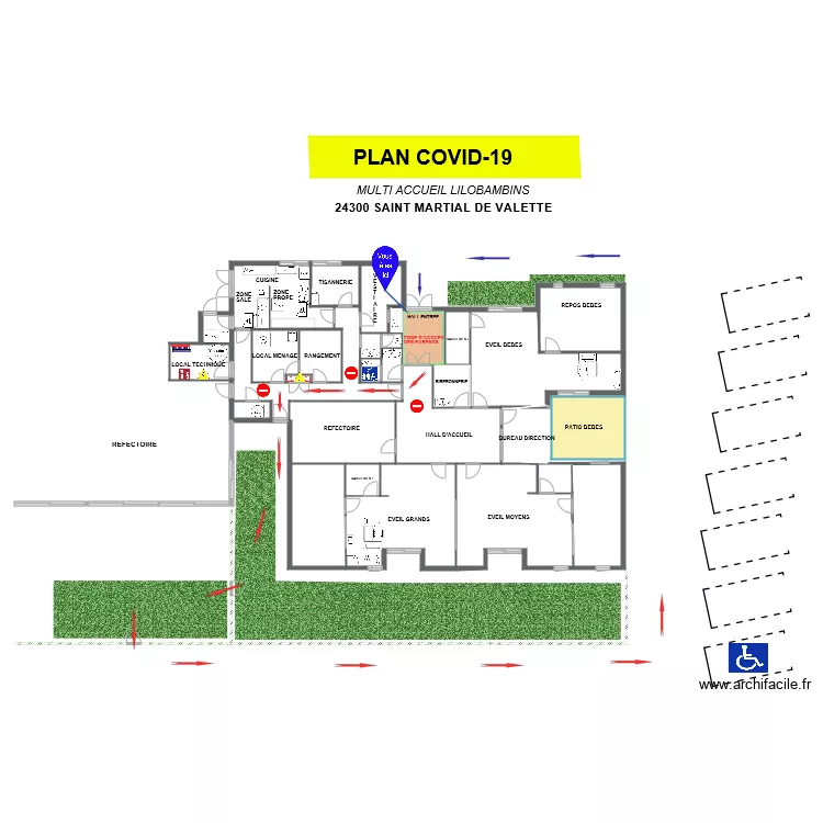 CRECHE NTN COVID19. Plan de CRECHE NTN COVID19. Plan de