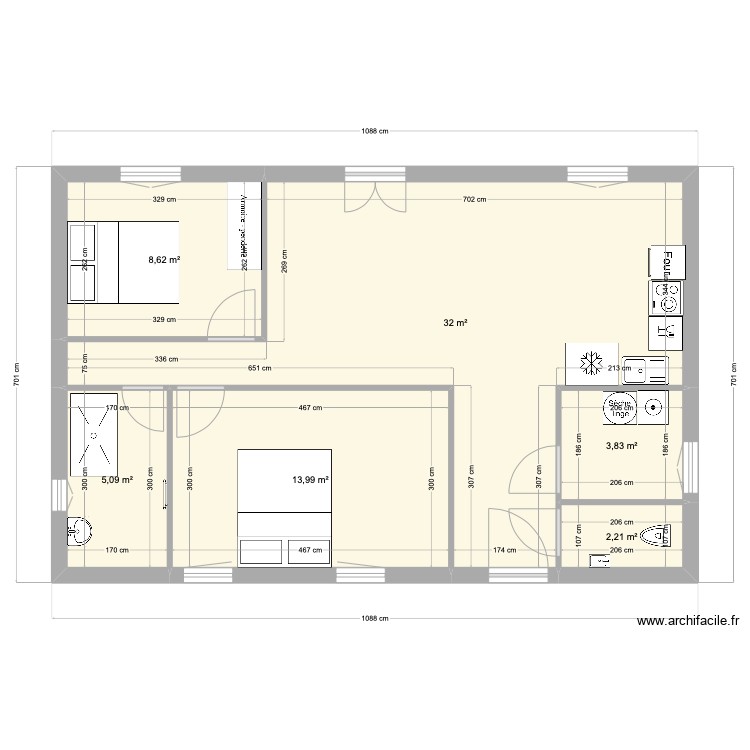 APART41. Plan de 0 pièce et 0 m2