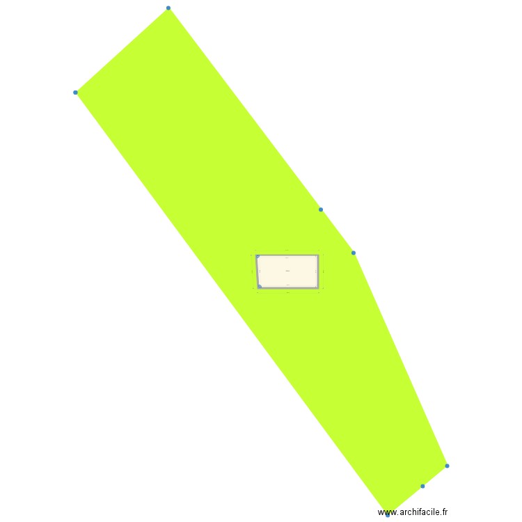 cadastre corrigé. Plan de 0 pièce et 0 m2