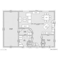 plan maison carree