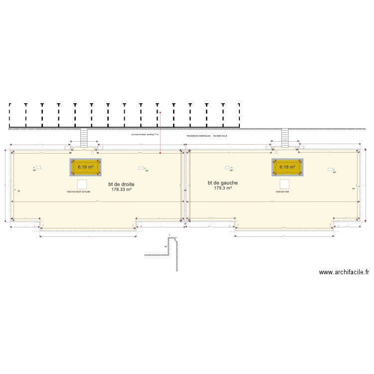 EMERAUDE  RIVIERE SALE. Plan de 0 pièce et 0 m2