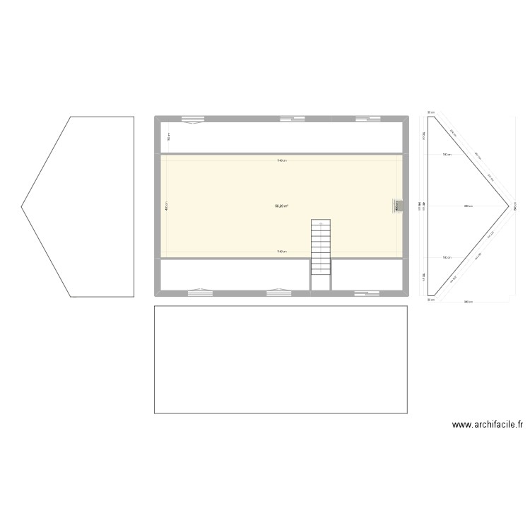trugalle 2023 coupes. Plan de 0 pièce et 0 m2