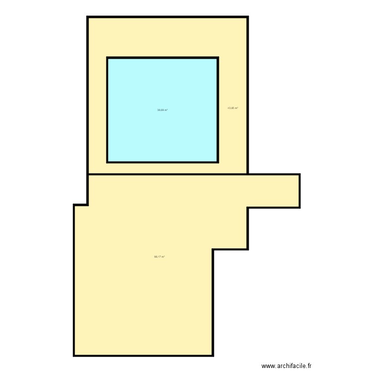 MAUGE Claude. Plan de 0 pièce et 0 m2
