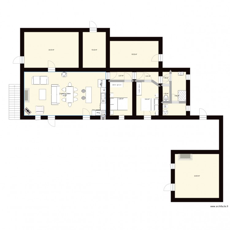 CAS 270117 version 2. Plan de 0 pièce et 0 m2