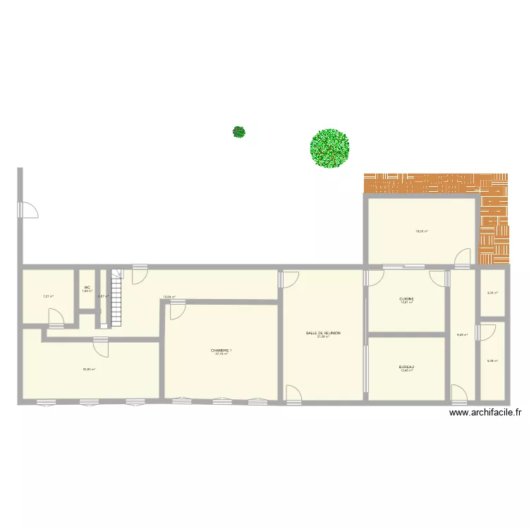 B&acirc;timent Voltaire Projet 1 VO2. Plan de 