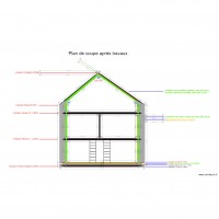 Plan de coupe immeuble apres travaux