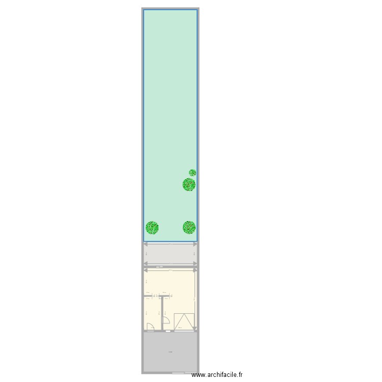 Maison nanterre rdv plan de masse existant v2. Plan de 0 pièce et 0 m2