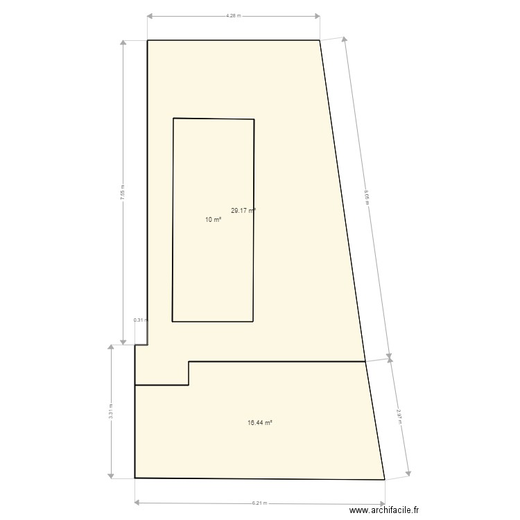 Giordano villelongue dels monts. Plan de 0 pièce et 0 m2