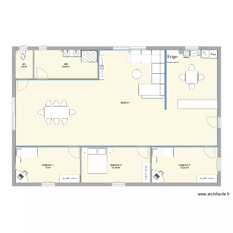 projet tecno. Plan de 