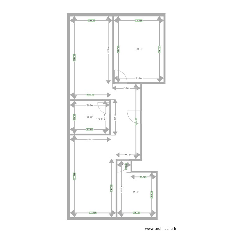 2532 Vimont. Plan de 0 pièce et 0 m2