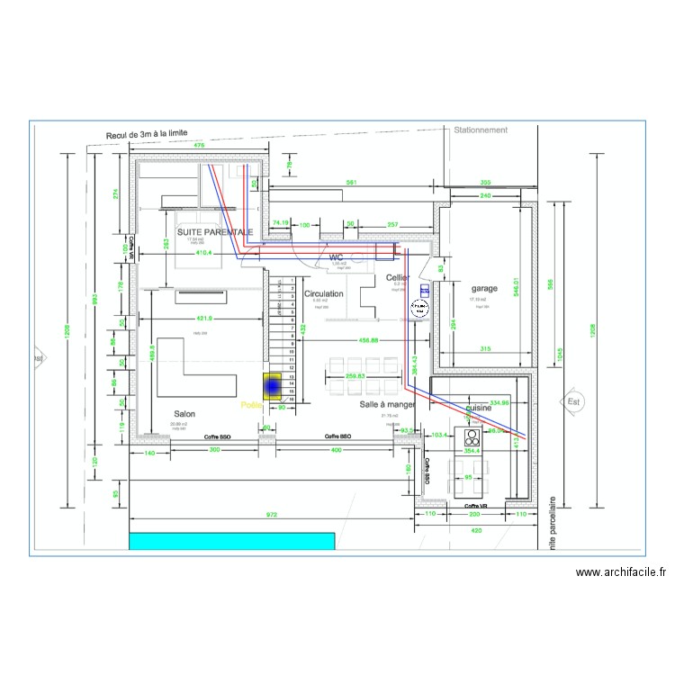 Plomberie. Plan de 0 pièce et 0 m2