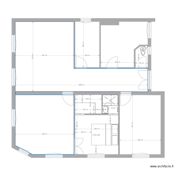 fabre projet 4. Plan de 0 pièce et 0 m2