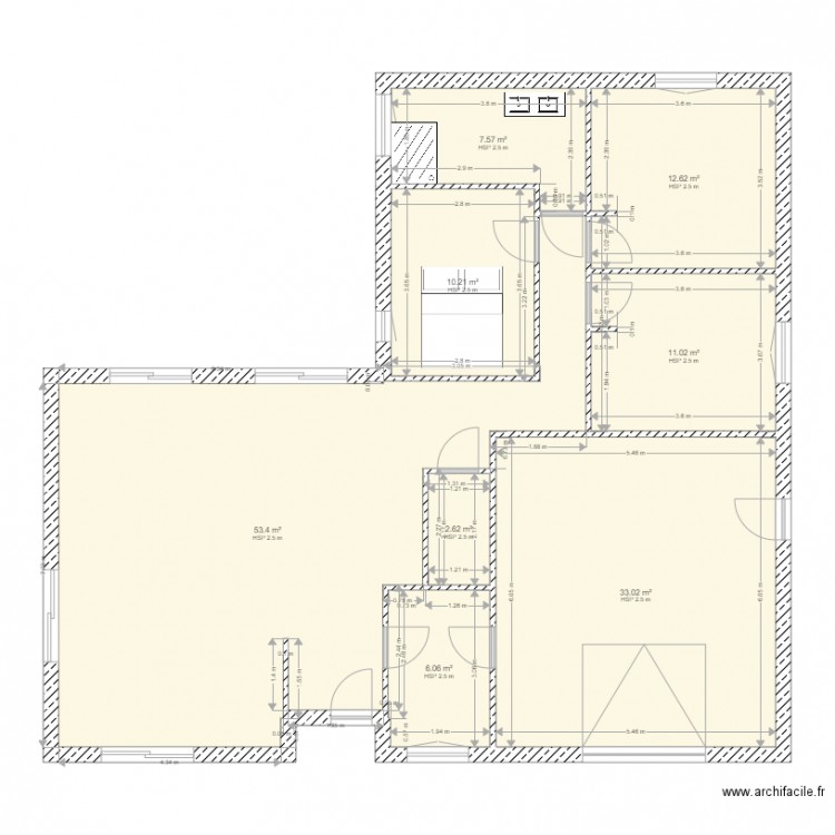 plan changé salle de bain. Plan de 0 pièce et 0 m2