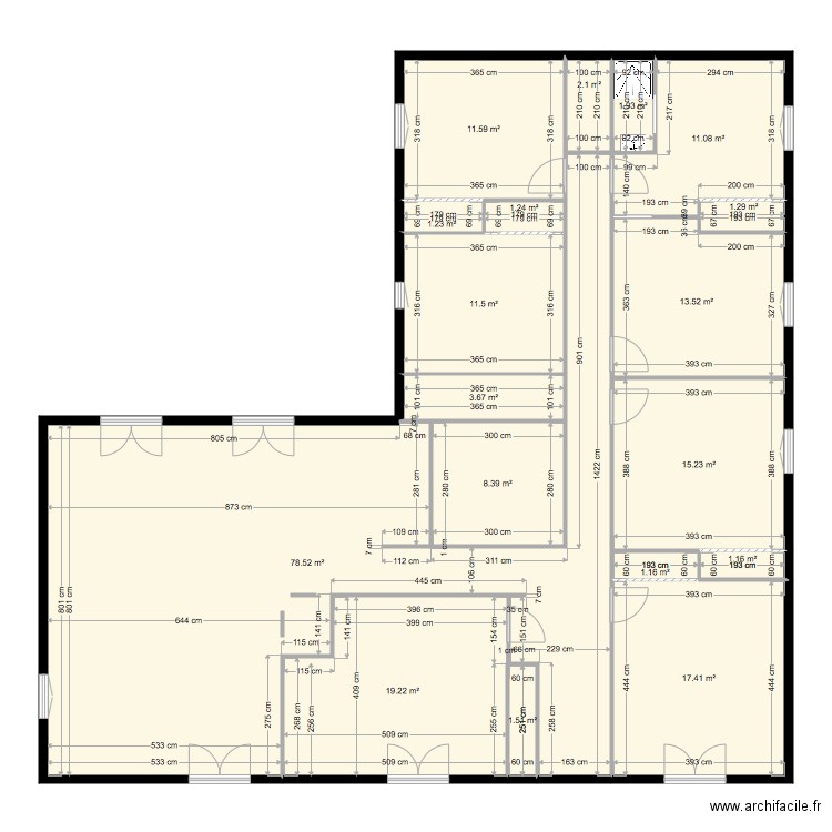 PLAN DEFINITIF NIZAS AVEC MODIF 15 07 2019. Plan de 0 pièce et 0 m2