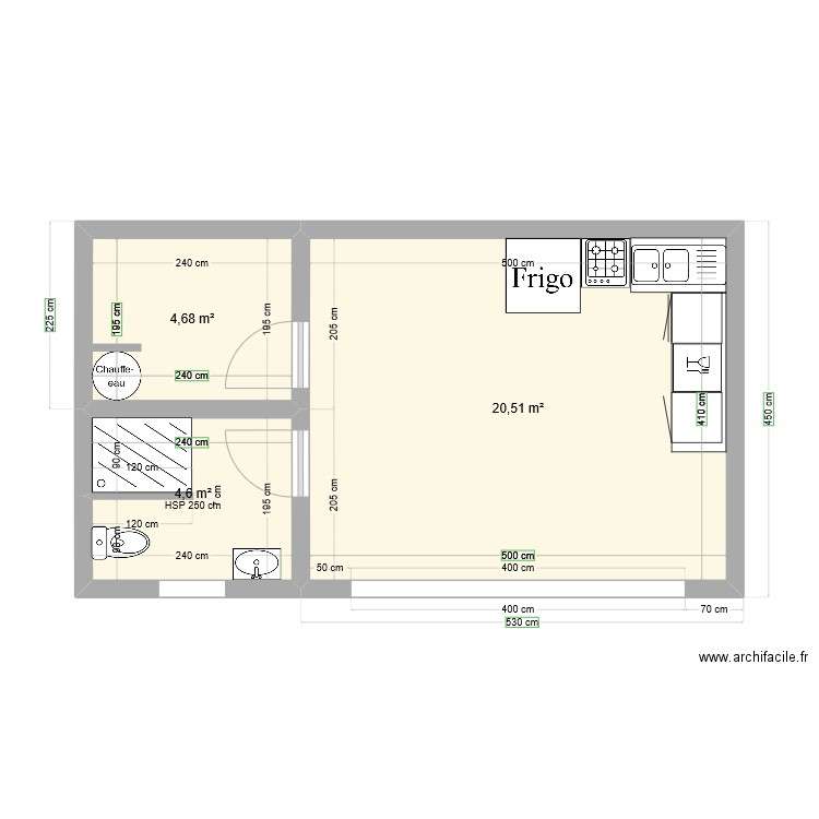 poolhouse. Plan de 0 pièce et 0 m2