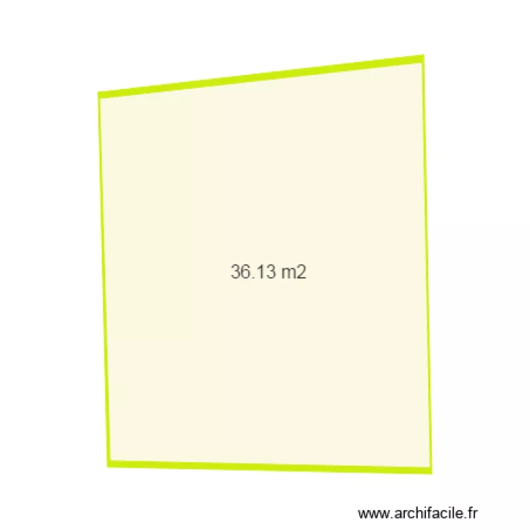 planch&eacute; b&eacute;ton 1er . Plan de 