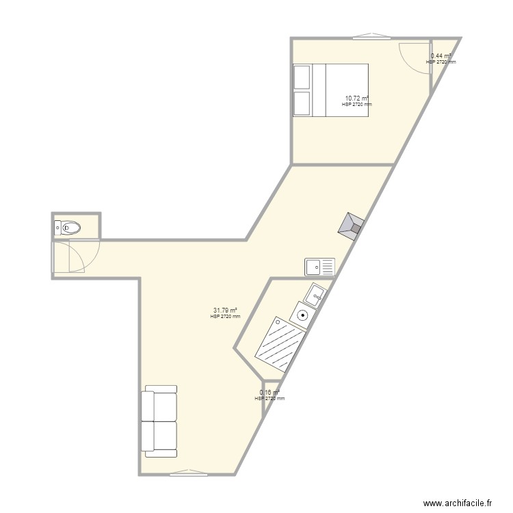 Grillet3. Plan de 0 pièce et 0 m2