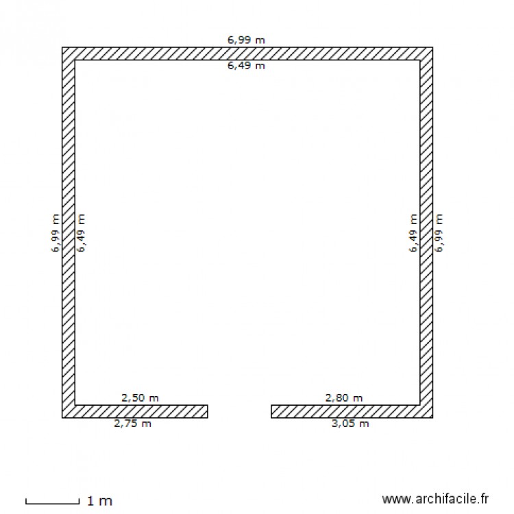 Maison-logis-chinoise1. Plan de 0 pièce et 0 m2