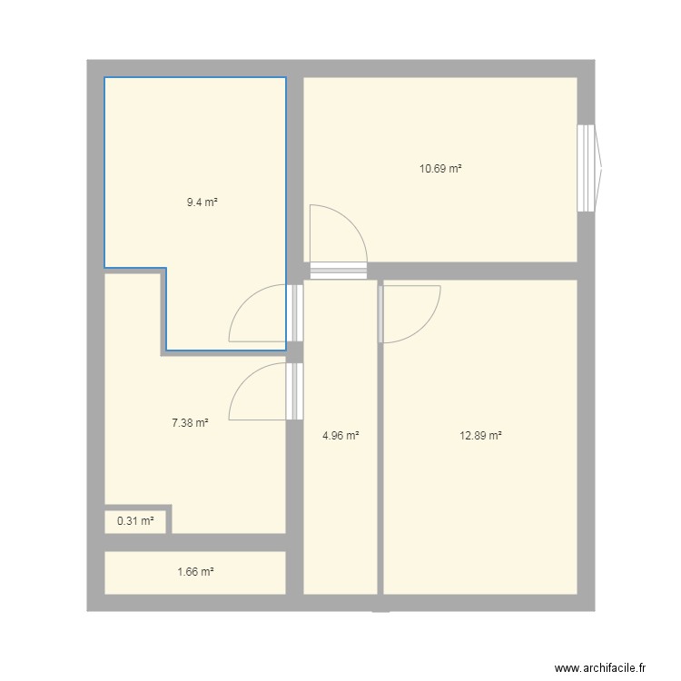 etage Maman 2. Plan de 0 pièce et 0 m2