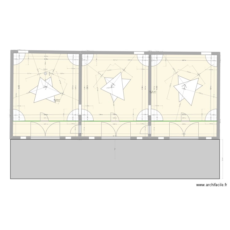 enclos. Plan de 0 pièce et 0 m2