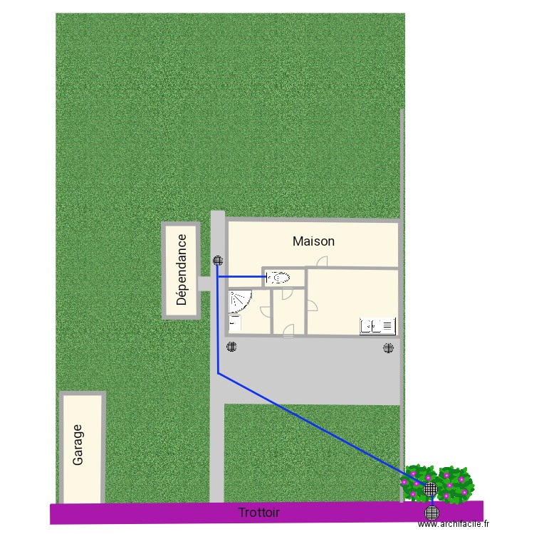 N08 Liévin . Plan de 3 pièces et 156 m2