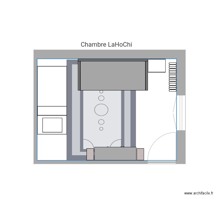 Chambre LaHoChi. Plan de 0 pièce et 0 m2