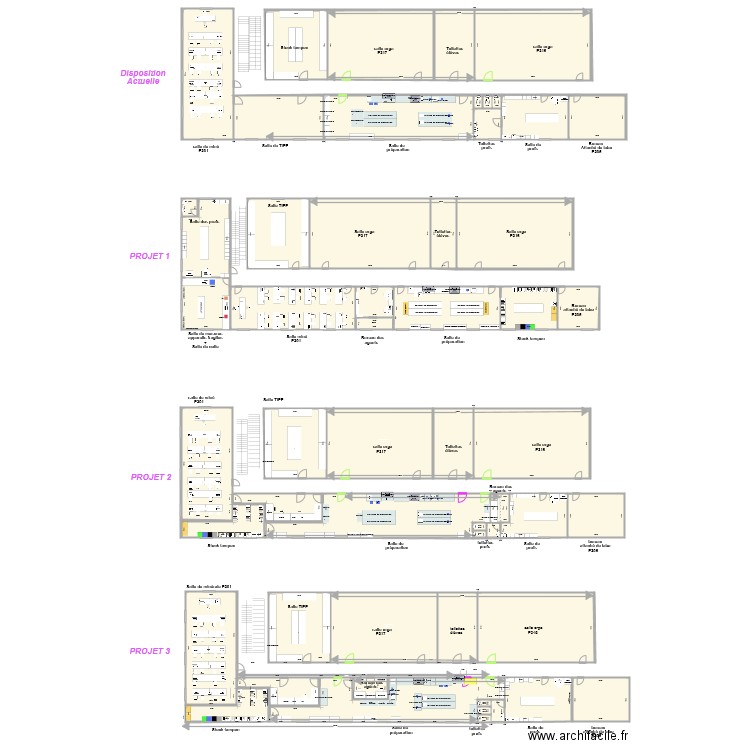 CPGE PC  Projets Reagencement. Plan de 0 pièce et 0 m2