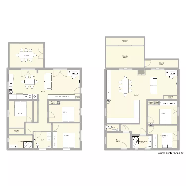 Carc&egrave;s 2 appt final. Plan de 