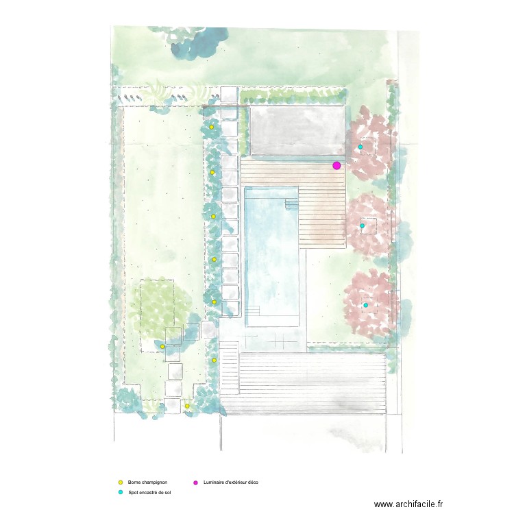 SCHULL Jardin. Plan de 0 pièce et 0 m2