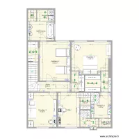 SP 2eme &eacute;tage plan electrique 1105