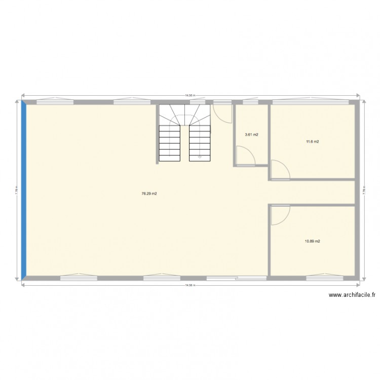 RDC PROJET 3. Plan de 0 pièce et 0 m2