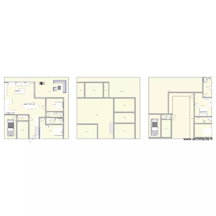 Maison Faille. Plan de 