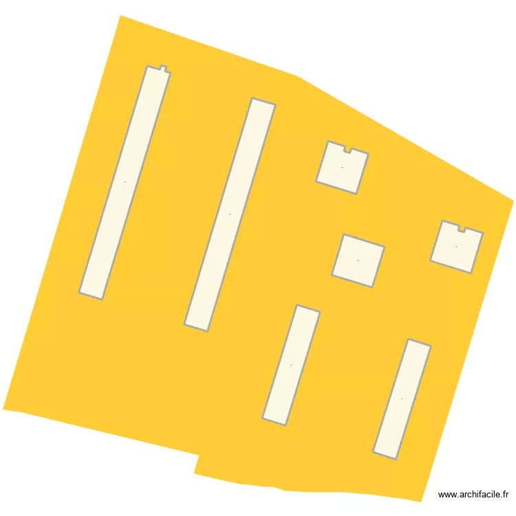 MUSSELBURGH CHAMPIGNY. Plan de 