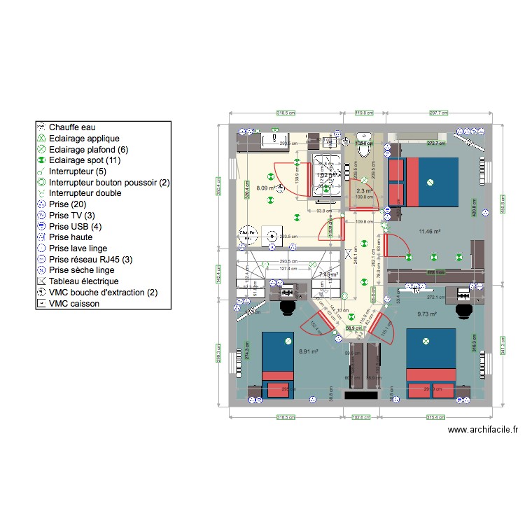 Haut Fontaine Fourches 0412213. Plan de 0 pièce et 0 m2