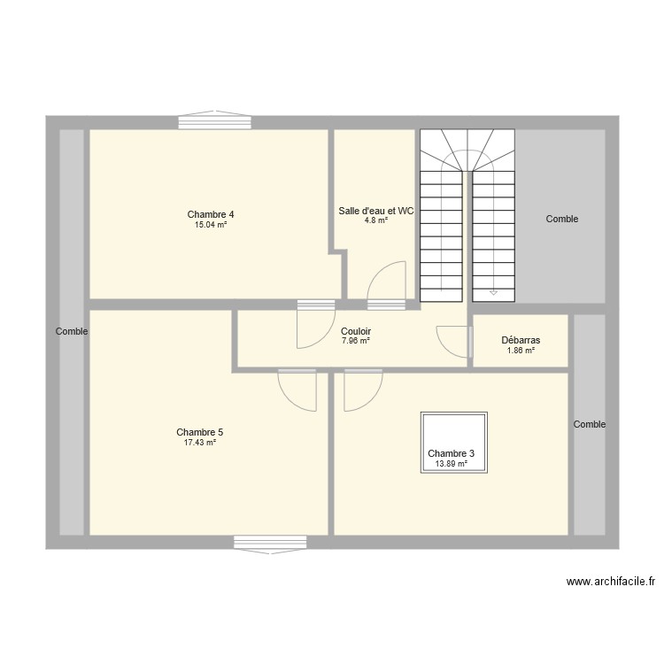 Maison Varennes étage. Plan de 0 pièce et 0 m2