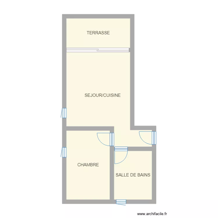 entr&eacute;e. Plan de 