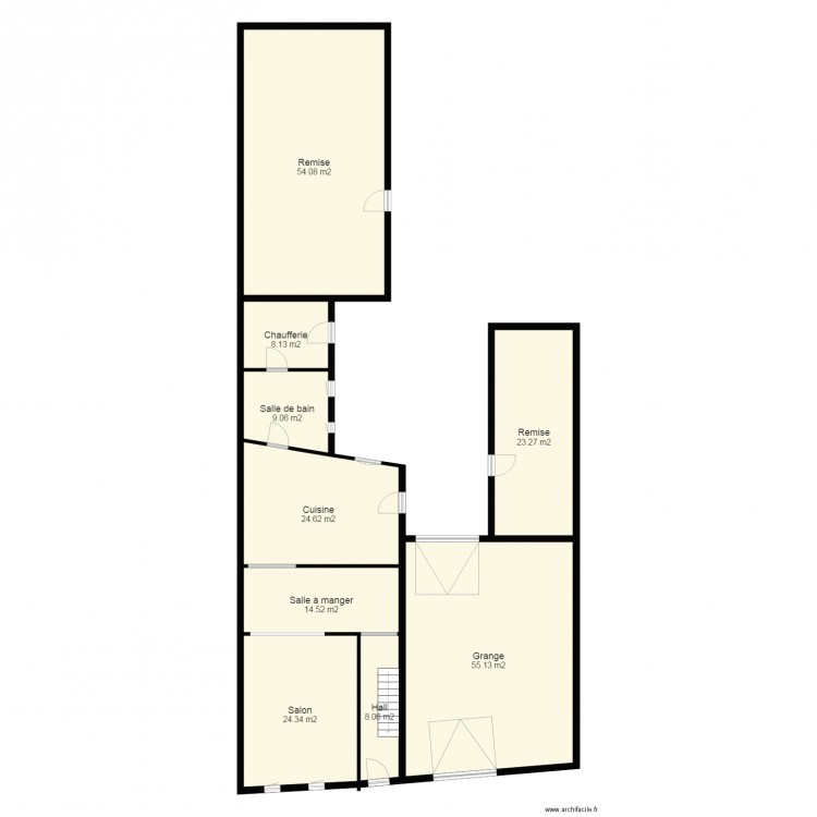 HELECINE  WAUTERS. Plan de 0 pièce et 0 m2