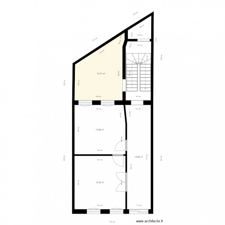 marteau RDC. Plan de 0 pièce et 0 m2