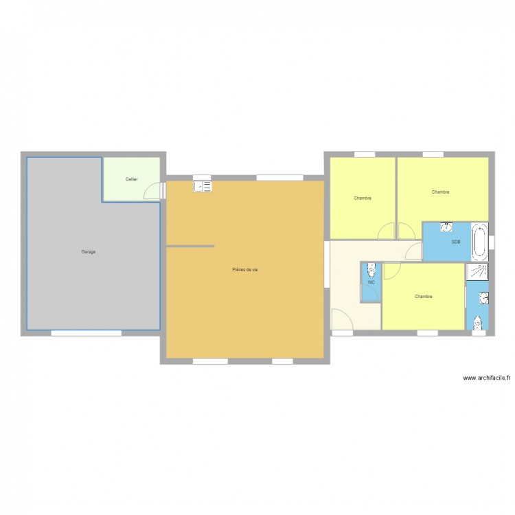 FIDJIE garage. Plan de 0 pièce et 0 m2