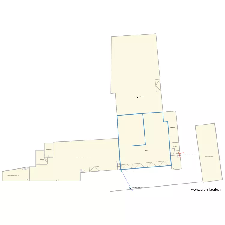 vendee marine ass 1214. Plan de 