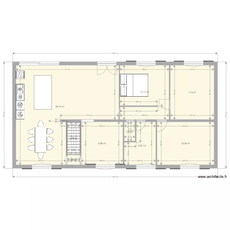 MAISON POLLUX ET MEUBLE 02. Plan de 