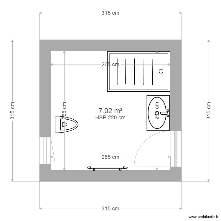 Munten après. Plan de 0 pièce et 0 m2