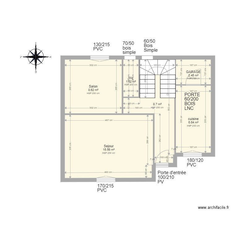 Barriere. Plan de 0 pièce et 0 m2