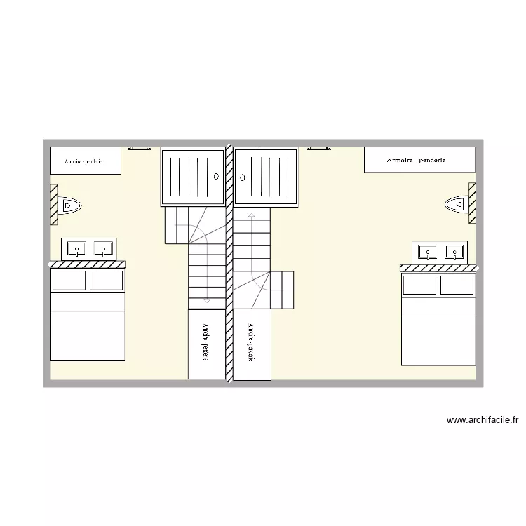 ETAGE MESSONNIER. Plan de ETAGE MESSONNIER. Plan de