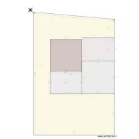 PLAN MASSE BASE TERRASSE NORD EST