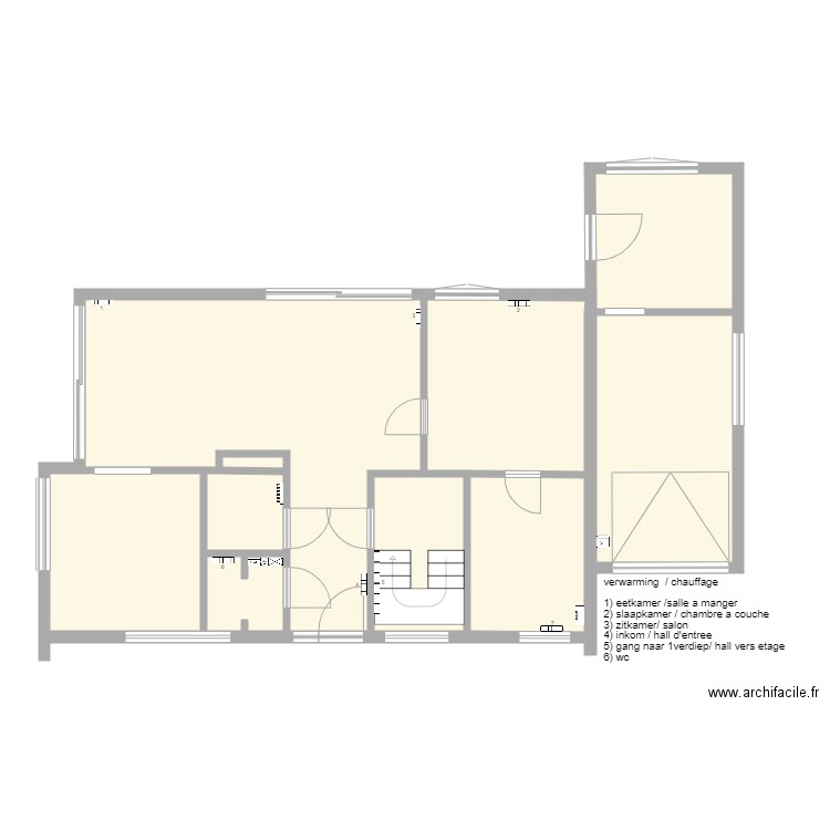 chauffage rez. Plan de 0 pièce et 0 m2