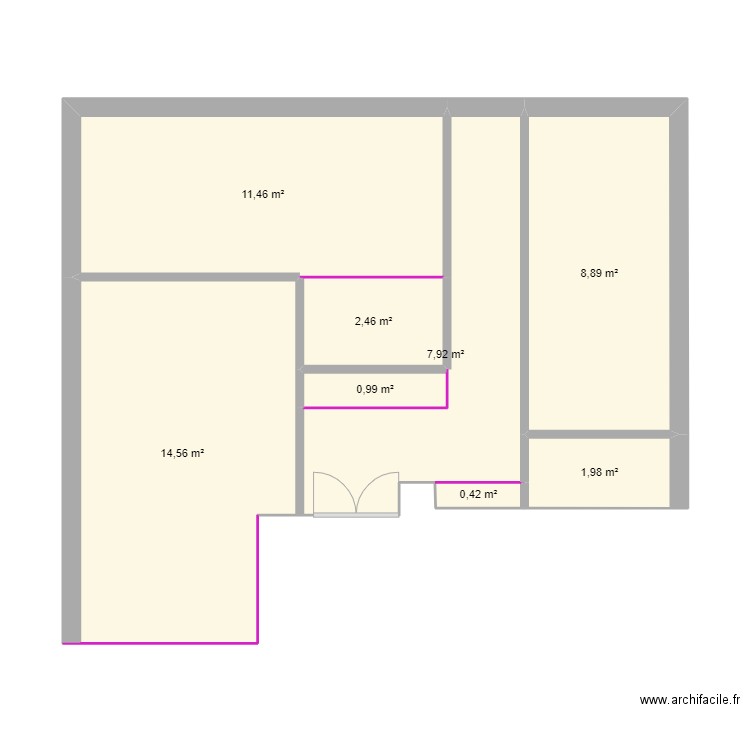 MAISON 2. Plan de 0 pièce et 0 m2