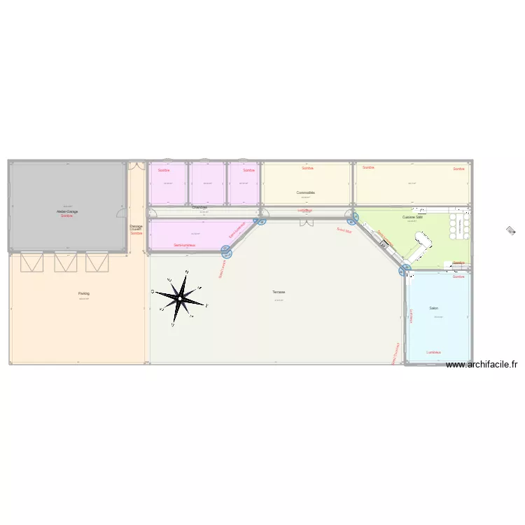 Maison soleil 02. Plan de Maison soleil 02. Plan de