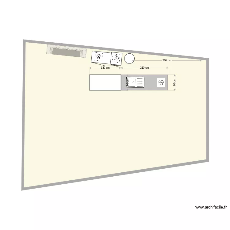 La Boulangerie Charlieu. Plan de 
